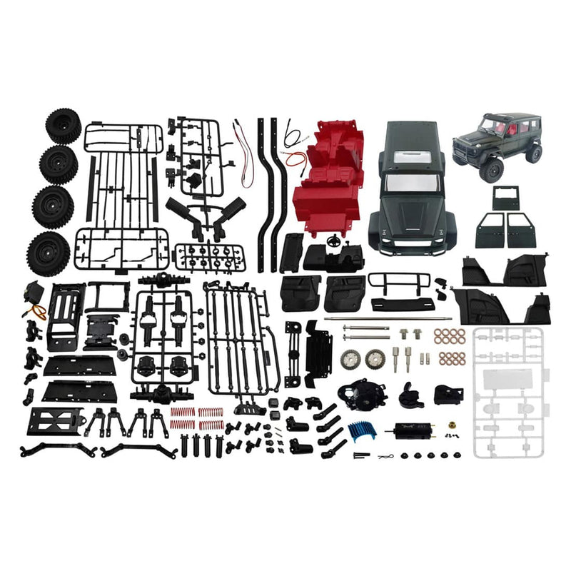 MN86K 1/12 Simulation DIY Remote Control Model Car Crawler Vehicle KIT 2.4G 4WD - stirlingkit