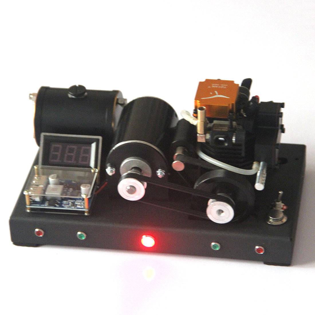 Modified Electric TOYAN Four Stroke Methanol Engine Generator Model - stirlingkit