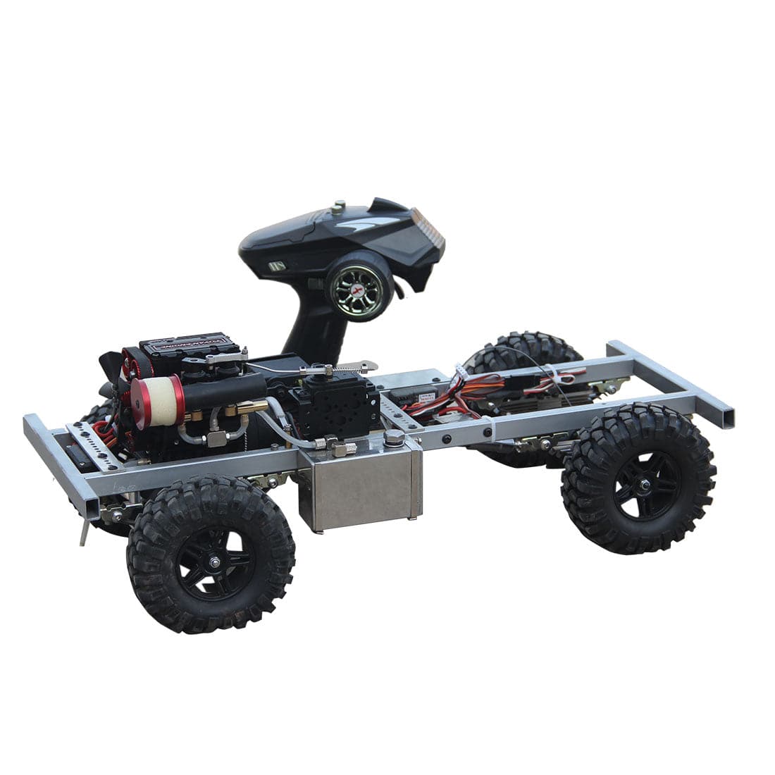 Modified Toyan FS-L200 1/10 2.4G 4CH Nitro Offroad Crawler Vehicle RC Car without Car Shell- RTR Version - stirlingkit