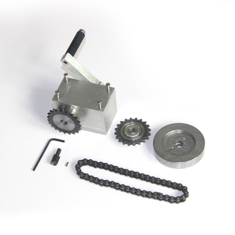 Motorcycle Kick Start  & Flywheel & Clutch for CISON FG-9VT 9cc V-Twin Engine Model - stirlingkit