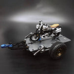Motorcycle Metal Trailer for Capo CUB1 1:18 RC Car OP - stirlingkit