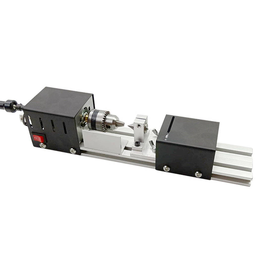 Multifunctional Electric Mini Desktop Lathe for Model Engine Machining Tools - stirlingkit