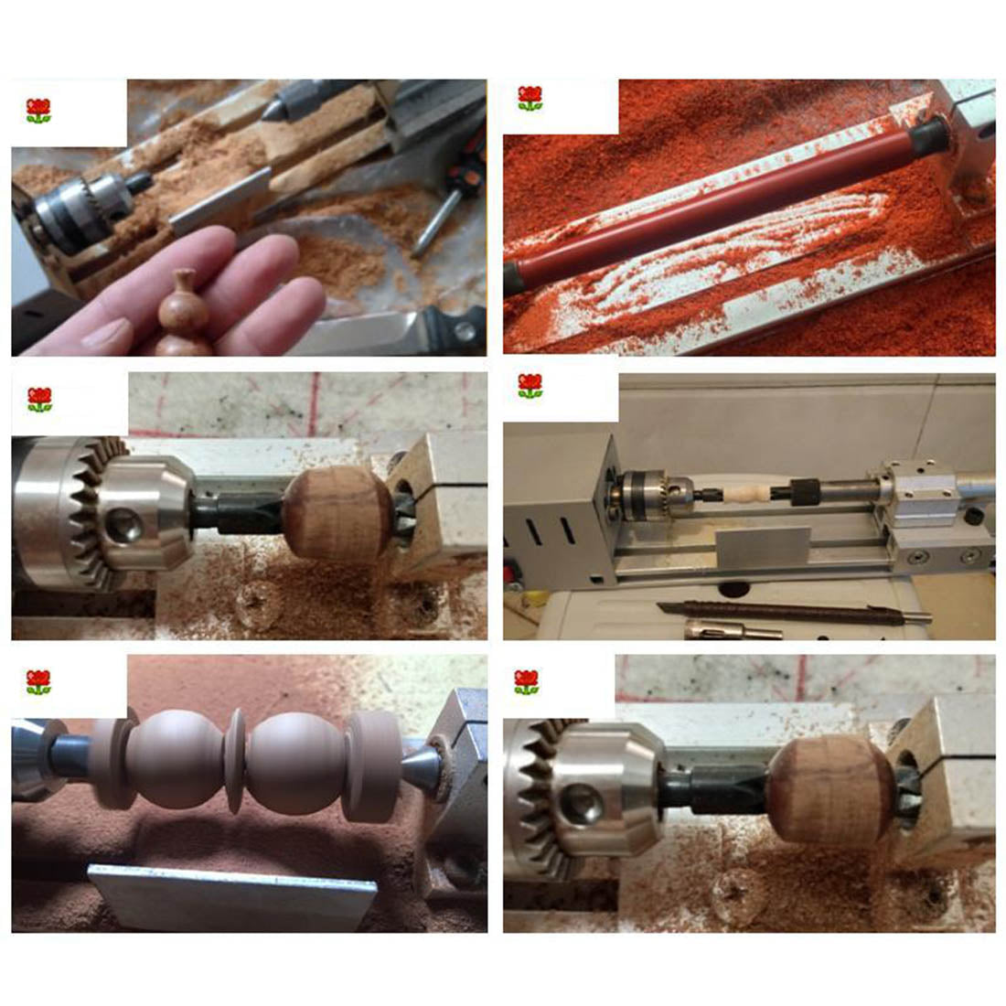 Model Engineering Machine Tools Multifunctional Electric Mini Desktop Lathe for Model Engine Machining ...