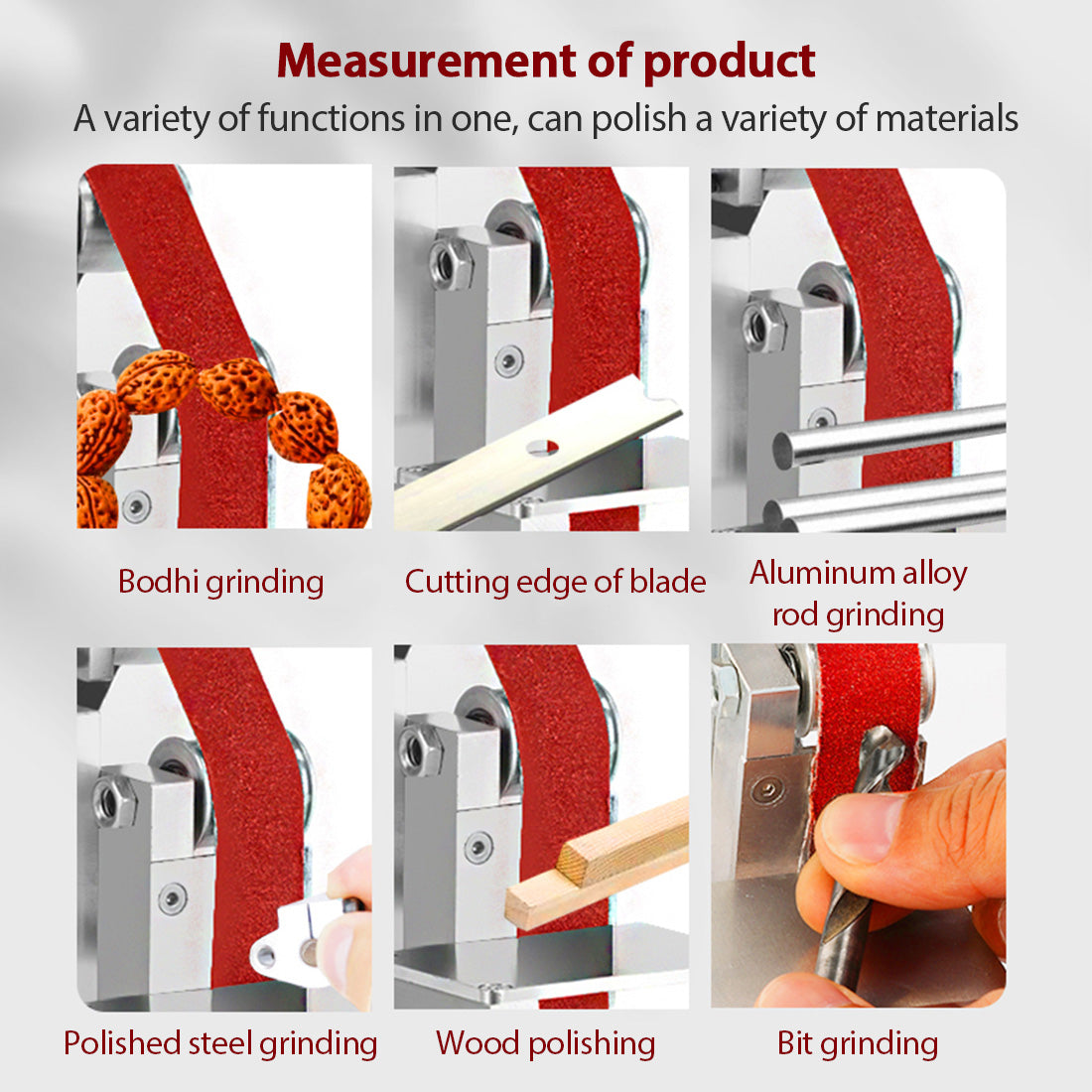 Multifunctional Homemade Mini Belt Sander for Engine Machine DIY Tools - stirlingkit