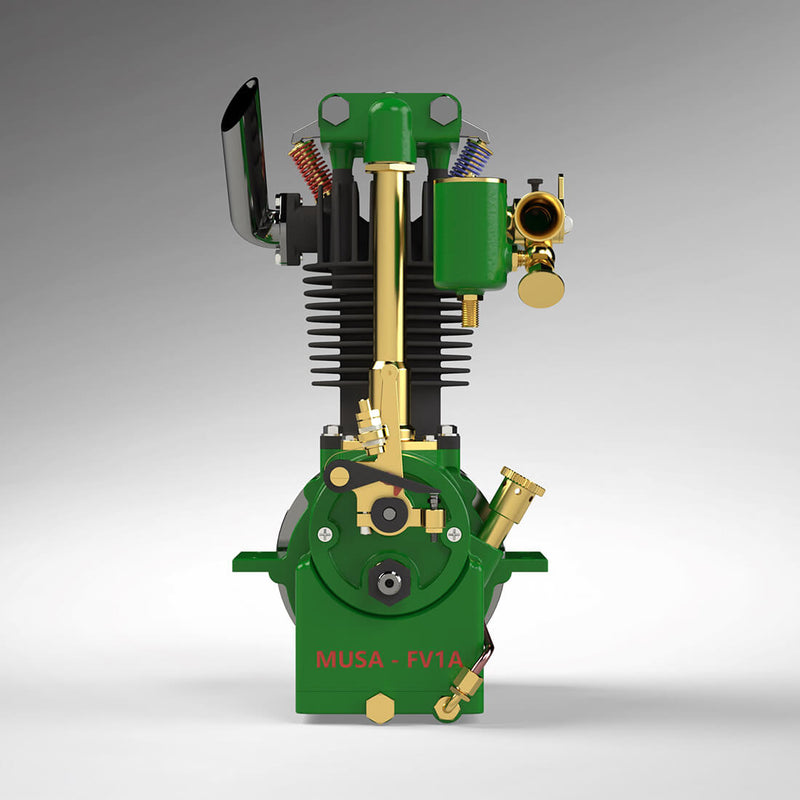 MUSA FV1A KW-OHV 7cc Air-cooled OHV Four-stroke Single-cylinder Gasoline Engine Model Pre-order - stirlingkit