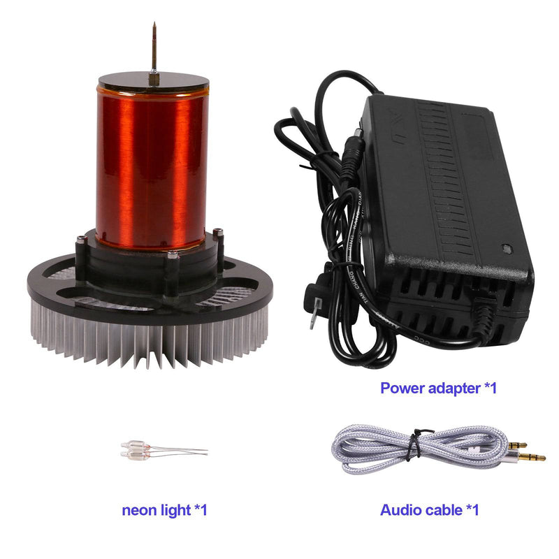 Musical Self-excitation Tesla Coil Experiment Desktop Toy - stirlingkit