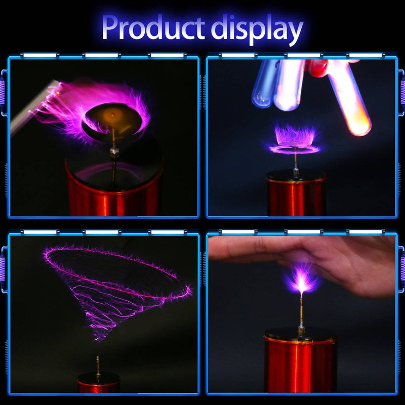 Musical Self-excitation Tesla Coil Experiment Desktop Toy - stirlingkit