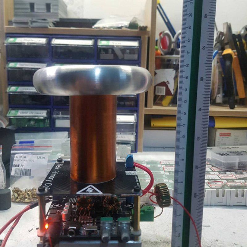 SSTC Musical Tesla Coil Artificial Lightning Maker with PCB Circuit Board Scientific Experiment Toy - stirlingkit