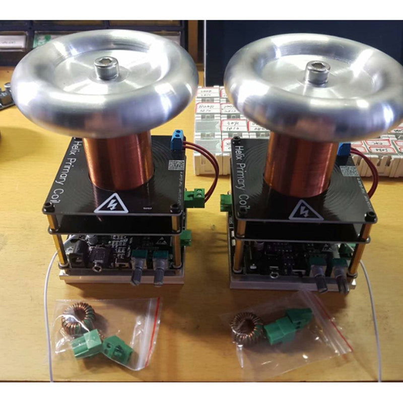 SSTC Musical Tesla Coil Artificial Lightning Maker with PCB Circuit Board Scientific Experiment Toy - stirlingkit