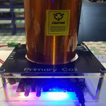 SSTC Musical Tesla Coil Artificial Lightning Maker with PCB Circuit Board Scientific Experiment Toy - stirlingkit