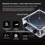 Musicical Tesla Coil Model with Artificial Lightning Experimental Technology Desk Toy - stirlingkit
