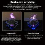 Musicical Tesla Coil Model with Artificial Lightning Experimental Technology Desk Toy - stirlingkit