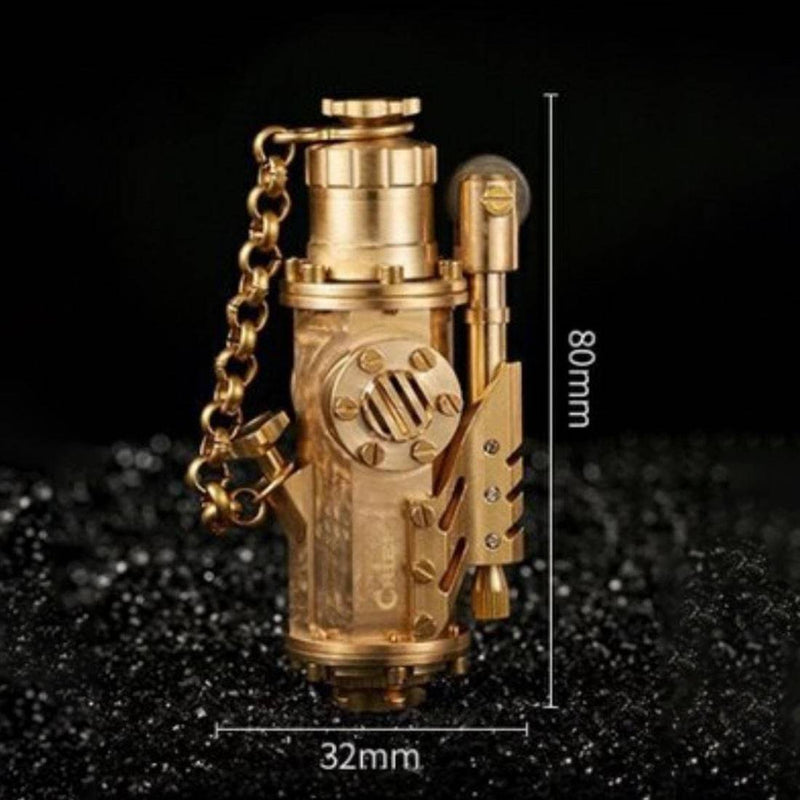 Noctilucent Steampunk Gas SteamPunk Lighter 2.0 - stirlingkit