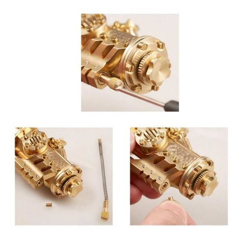 Noctilucent Steampunk Gas SteamPunk Lighter 2.0 - stirlingkit