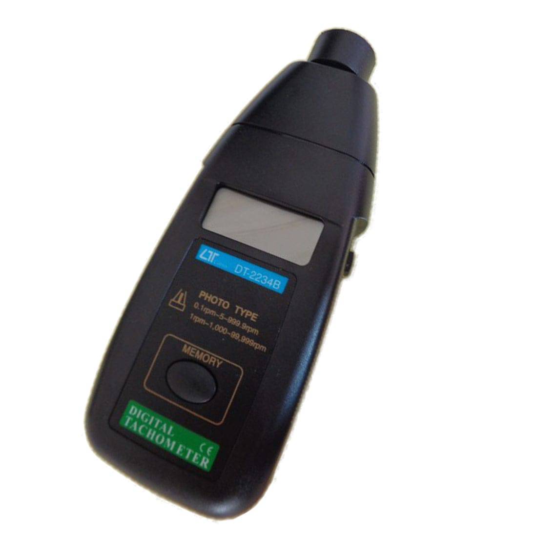 Non Contact Digital Photo Tachometer Motor Speed Gauge Testing for ...