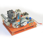 One-key-start Modified 15-level Methanol Generator Set DC 12V Output - stirlingkit