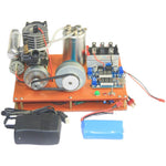 One-key-start Modified 15-level Methanol Generator Set DC 12V Output - stirlingkit