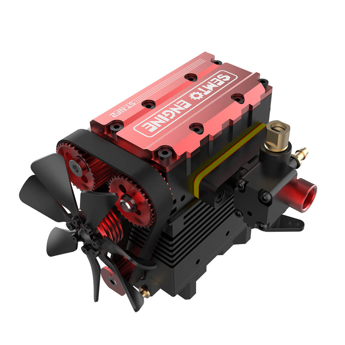SEMTO ST-NF2 Twin-Cylinder 4-Stroke Engine Kit