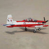 PC-9 SE 1200mm Wingspan RC Air Force Aircraft Airplane Trainer Plane Model PNP Outdoor - Red - stirlingkit