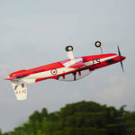 PC-9 SE 1200mm Wingspan RC Air Force Aircraft Airplane Trainer Plane Model PNP Outdoor - Red - stirlingkit