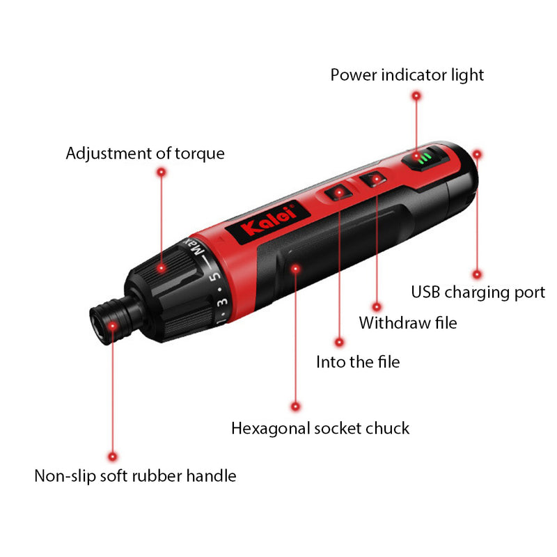 Portable Electric Torque Screwdriver Set For Model Engine Builders DIY Tools - stirlingkit