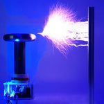 Powerful Musical 30cm Arc Solid State Tesla Coil Artificial Lightning 24V Power Supply - US Plug - stirlingkit
