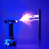 Powerful Musical 30cm Arc Solid State Tesla Coil Artificial Lightning 24V Power Supply - US Plug - stirlingkit