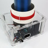 Powerful Musical 30cm Arc Solid State Tesla Coil Artificial Lightning 24V Power Supply - US Plug - stirlingkit