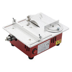 Precision Multifunctional Mini Table Saw Woodworking Lathe Polishing Bench For Engine Model DIY Crafts - stirlingkit