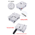 Precision Multifunctional Mini Table Saw Woodworking Lathe Polishing Bench For Engine Model DIY Crafts - stirlingkit