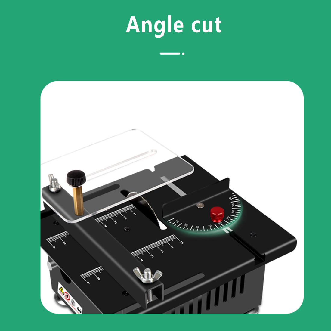 Precision Multifunctional Mini Table Saw Woodworking Lathe Polishing Bench For Engine Model DIY Crafts - stirlingkit
