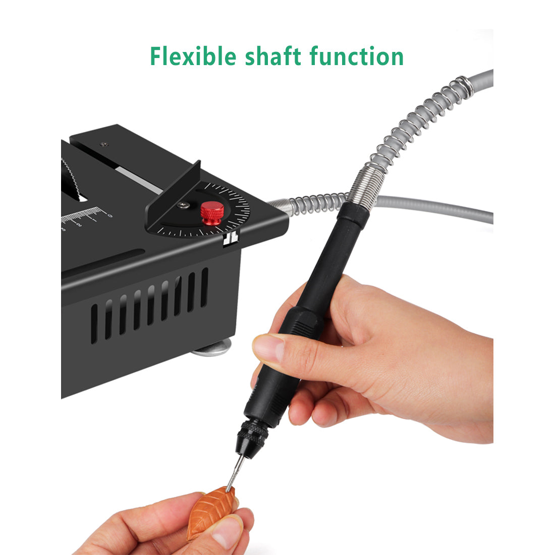 Precision Multifunctional Mini Table Saw Woodworking Lathe Polishing Bench For Engine Model DIY Crafts - stirlingkit