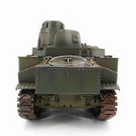 Premium 1/16 2.4G Simulation Metal RC WWII US Light Tank M3 Model Toy with Light & Sound - stirlingkit