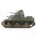 Premium 1/16 2.4G Simulation Metal RC WWII US Light Tank M3 Model Toy with Light & Sound - stirlingkit
