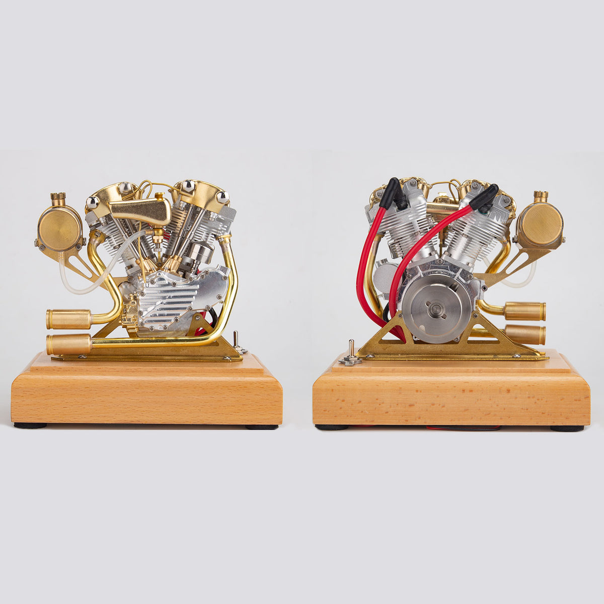 R29 4.2CC Miniature V-Twin Engine Motor OHV for Mini Chopper Bike Motorcycle - stirlingkit