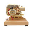 R90S Gasoline Flat-twin Four-stroke Miniature Motorcycle Engine Model 3.2cc ICE Engine - stirlingkit