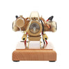 R90S Gasoline Flat-twin Four-stroke Miniature Motorcycle Engine Model 3.2cc ICE Engine - stirlingkit