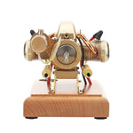 R90S Gasoline Flat-twin Four-stroke Miniature Motorcycle Engine Model 3.2cc ICE Engine - stirlingkit