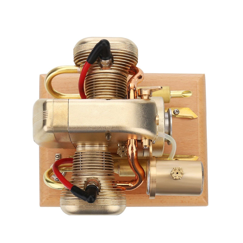 R90S Gasoline Flat-twin Four-stroke Miniature Motorcycle Engine Model 3 ...