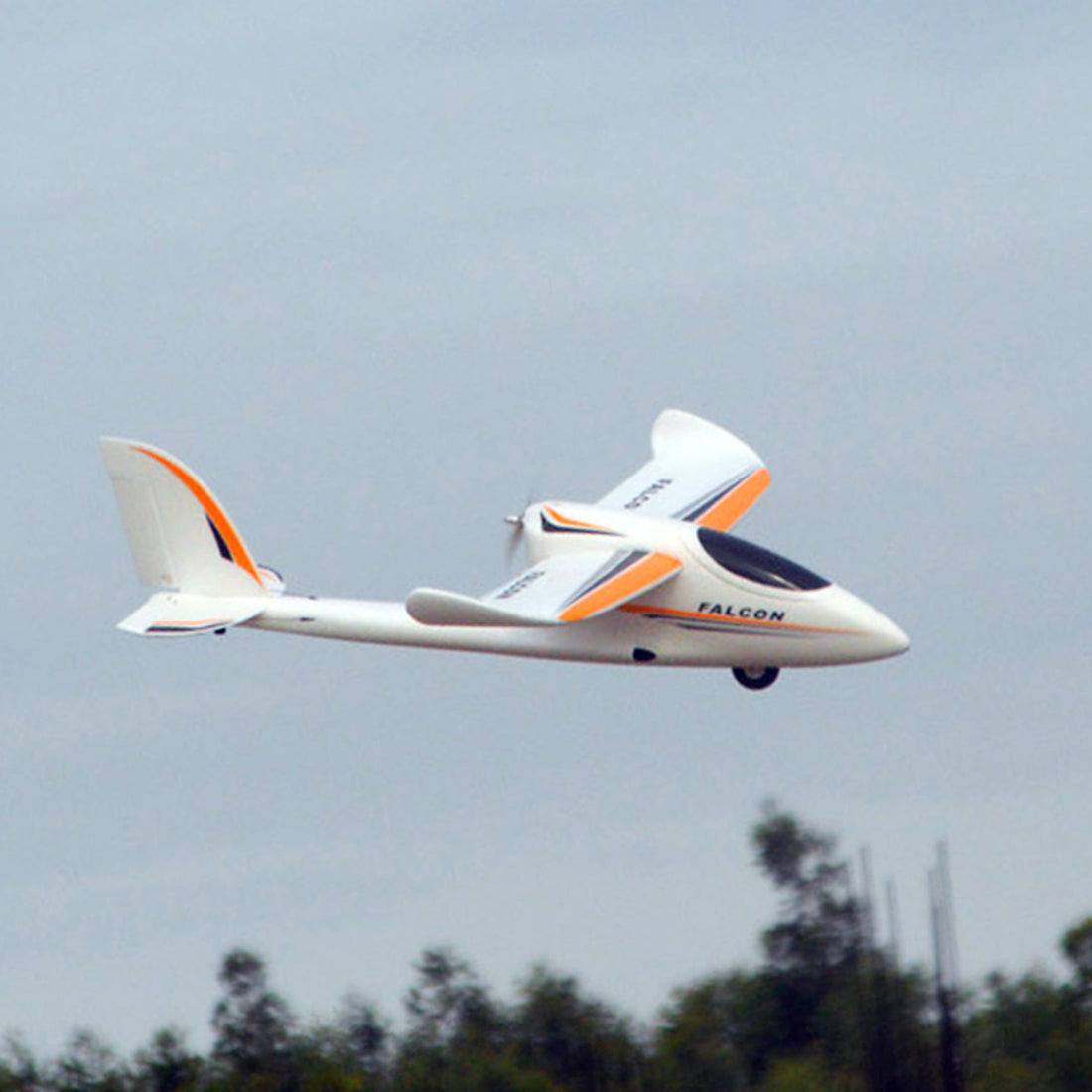 RC Business Jet Airplane Pushing Back RC Aircraft Fixed-wing 1050mm PNP - Yellow - stirlingkit