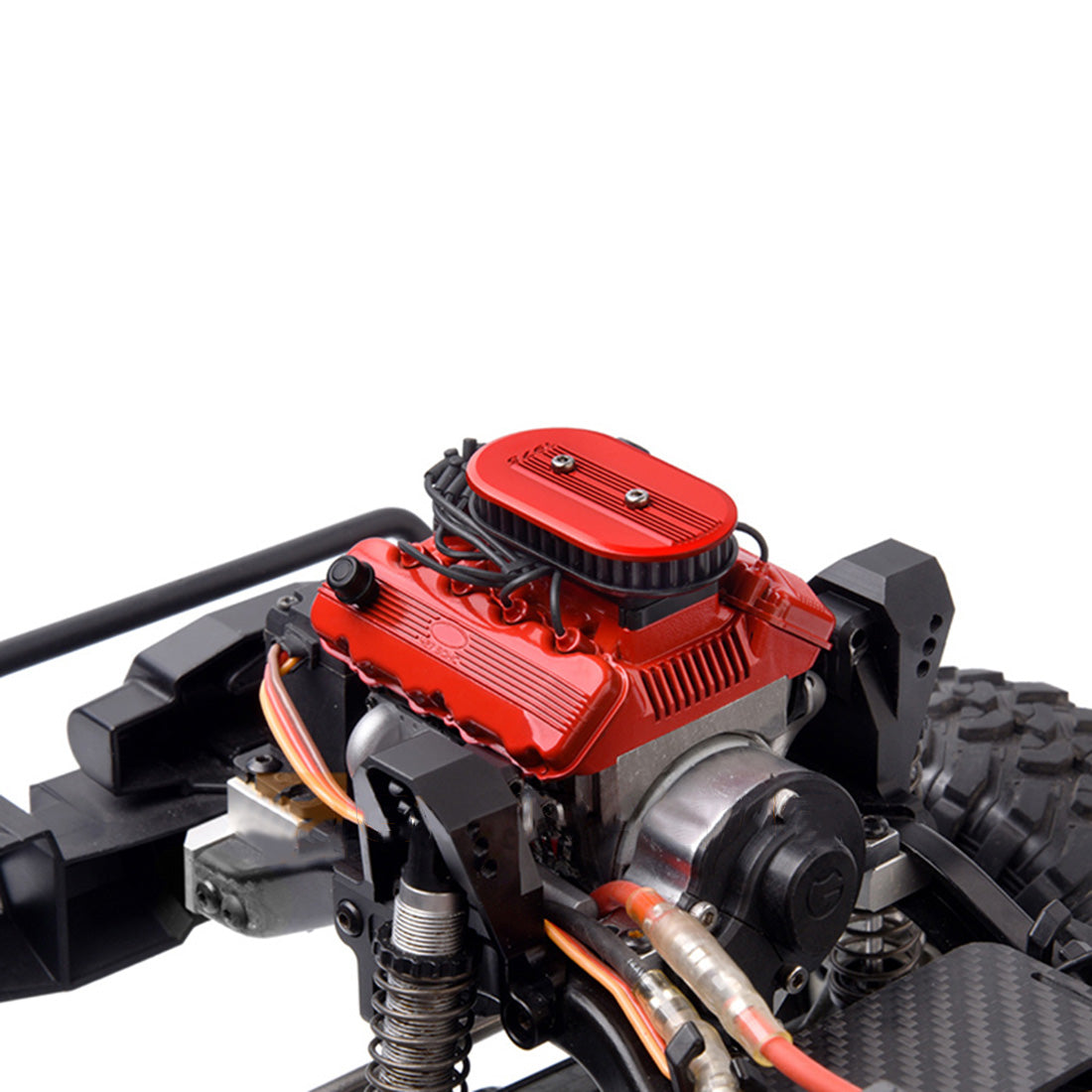 Scale Engine Kit RC Car 1976 Model 1/10 Simulation SOHC V8 Scale Engine Kit GRC F76 ...