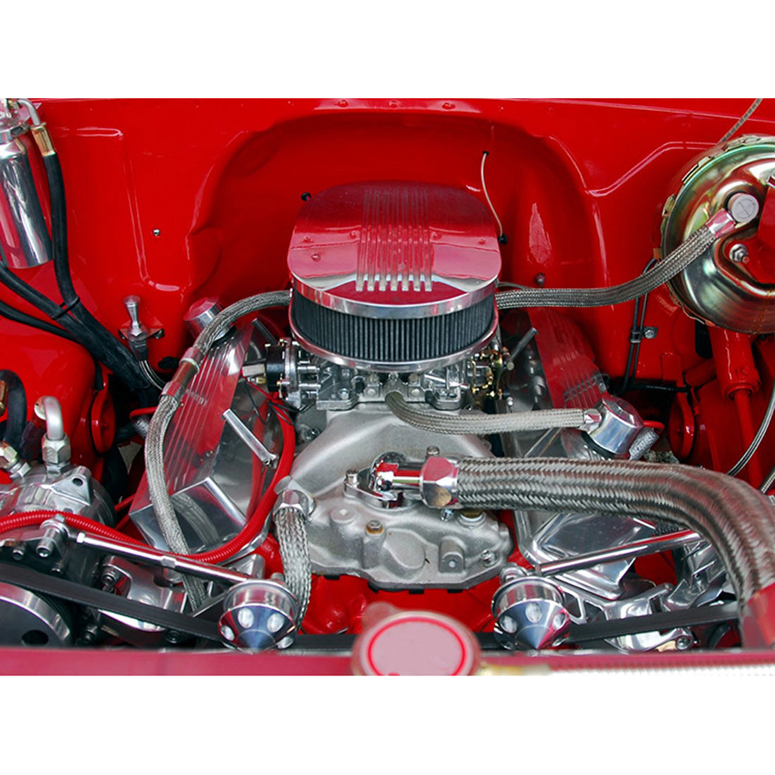 Scale Engine Kit RC Car 1976 Model 1/10 Simulation SOHC V8 Scale Engine Kit GRC F76 ...