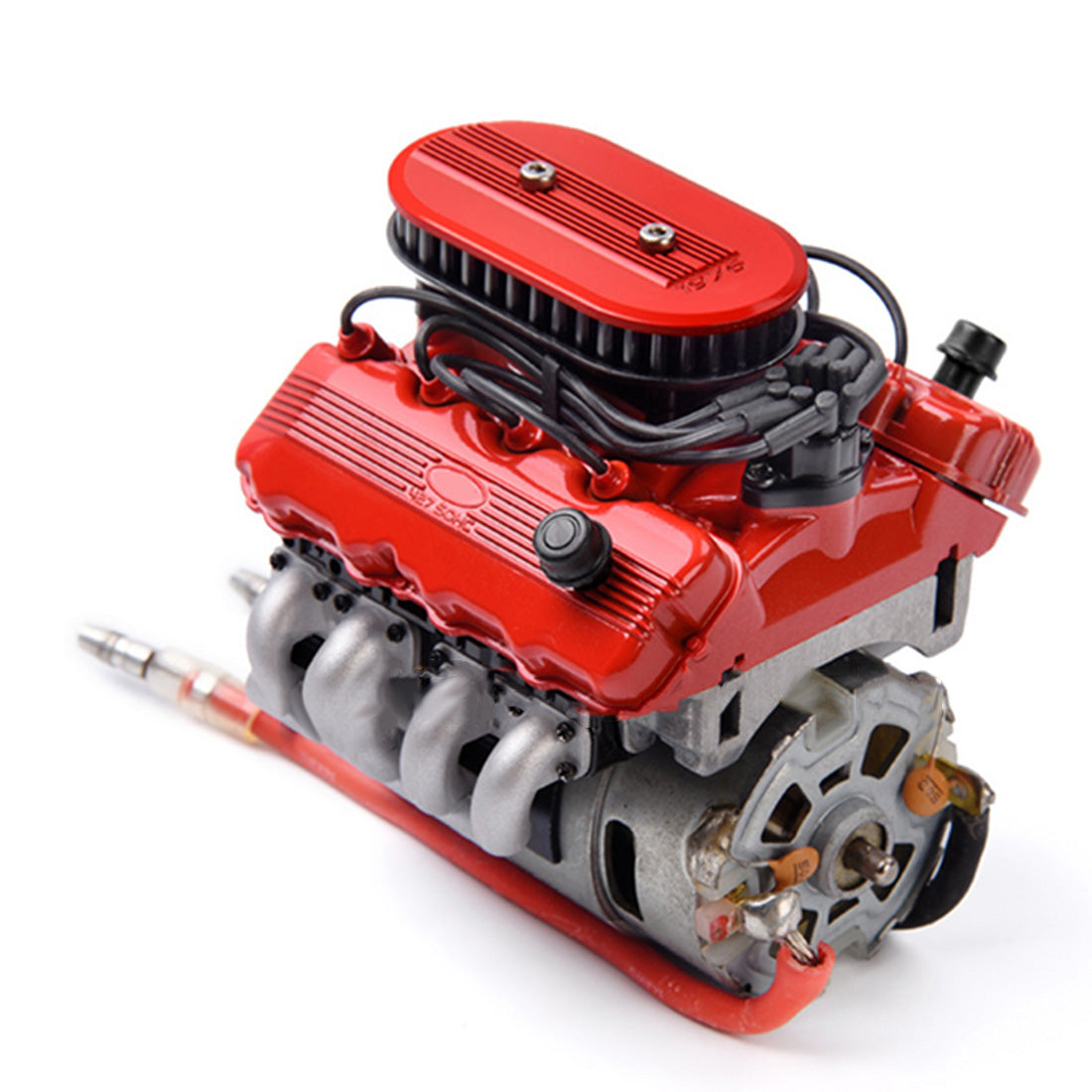 Scale Engine Kit RC Car 1976 Model 1/10 Simulation SOHC V8 Scale Engine Kit GRC F76 ...