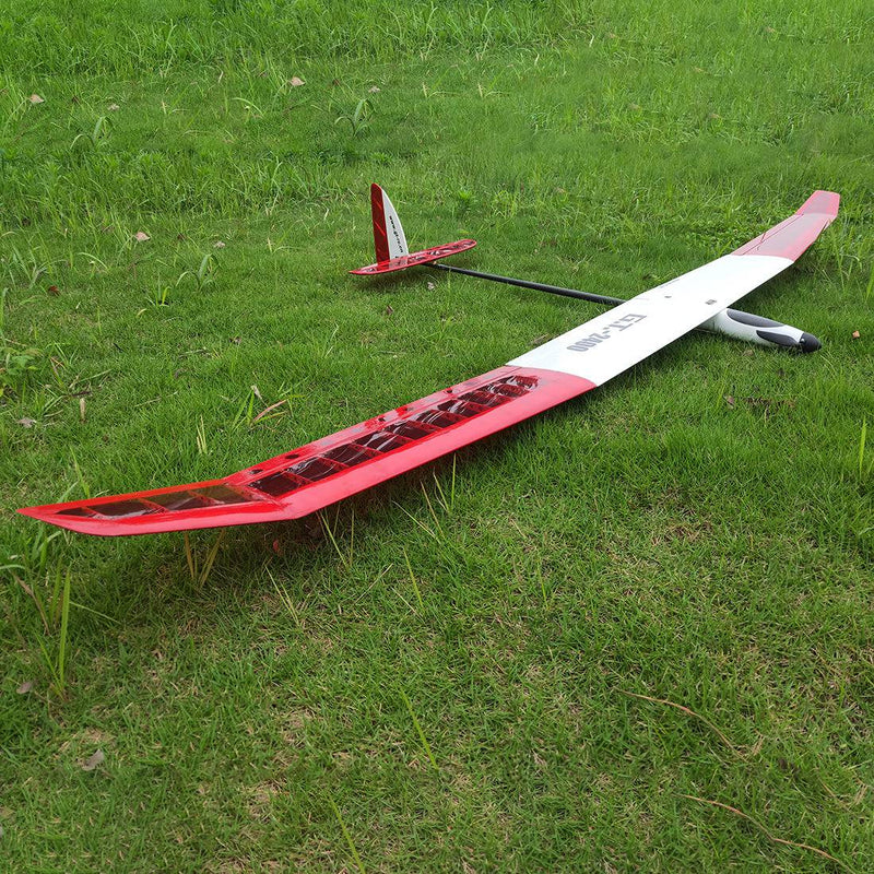 RC Electric Airplane Glider Composite Material 2400mm Wingspan Composite Aircraft Model GT2400 Experts - stirlingkit