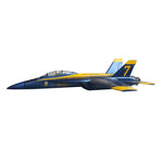 RC Fighter Jet Aircraft EPO 475mm Wingspan for Beginner Easy to Fly RTF- Blue - stirlingkit