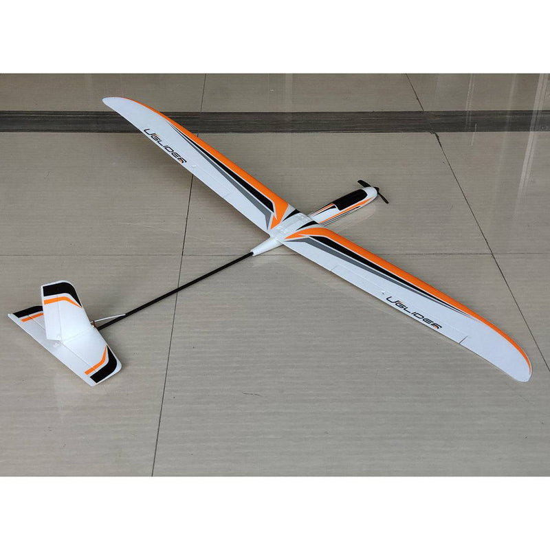 RC Glider PNP EPO Flying Fixed-wing Airplane Hand Throwing Beginner- Yellow - stirlingkit