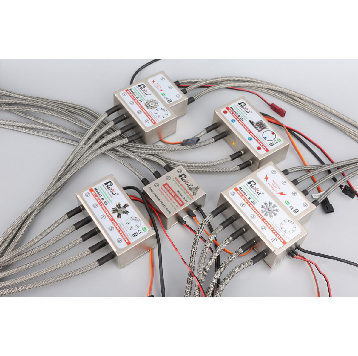 RCEXL CDI Electronic Ignition for Toyan V8 Engine FS-V800 Gasoline Version - stirlingkit