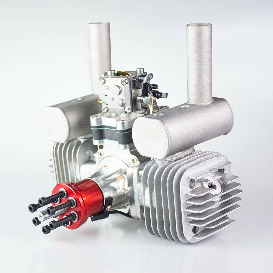 RCGF 120cc Twin Gasoline Air Cooled Double-cylinder Engine for RC Fixed ...