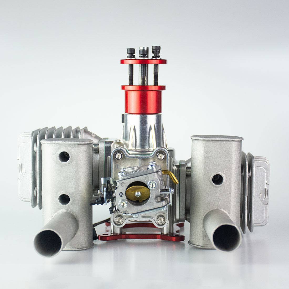 RCGF 120cc Twin Gasoline Air Cooled Double-cylinder Engine for RC Fixed ...