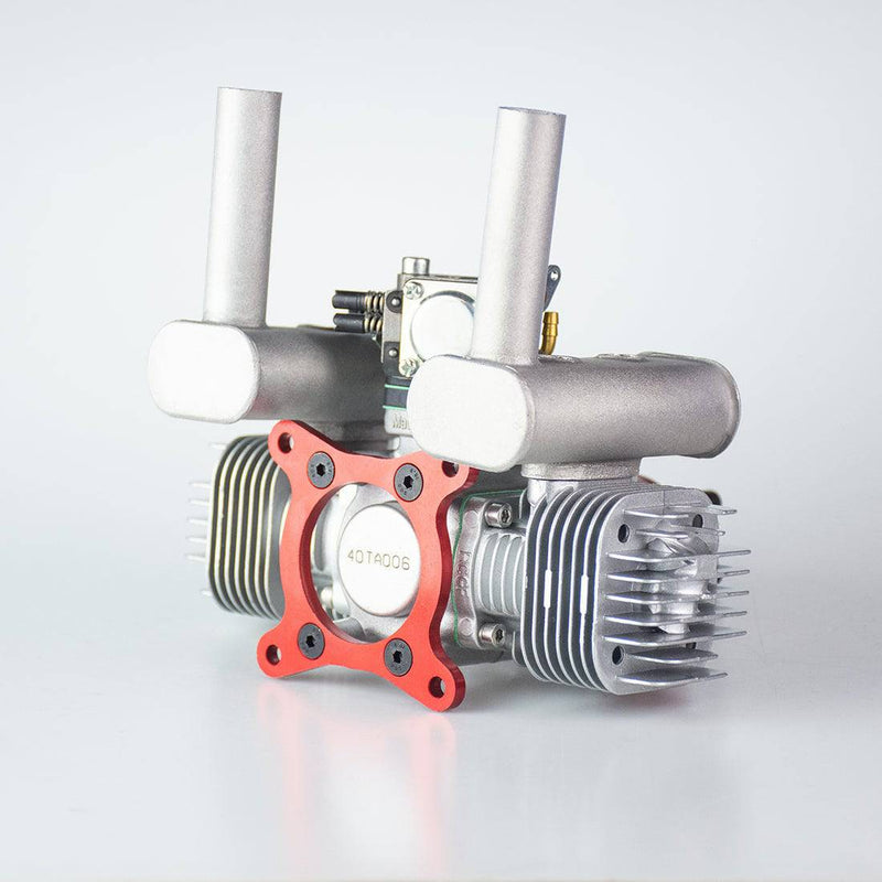 RCGF 40cc 8500rpm Gasoline Twin Air Cooled Double-cylinder 2-stroke ...